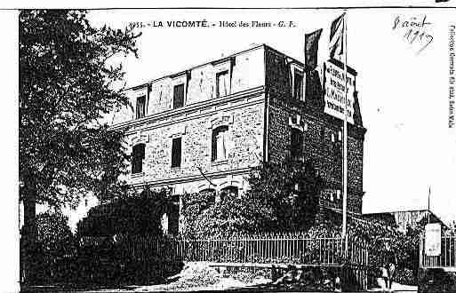 Ville de VICOMTESURRANCE(LA) Carte postale ancienne